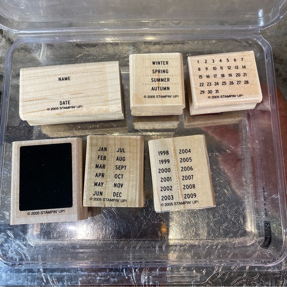 Stampin' Up! "It's a Date" stamp set of 6